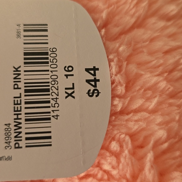 XERSION BRAND GIRLS PINK HOODED ZIPPERED JACKET SIZE XL 16 - Picture 6 of 11